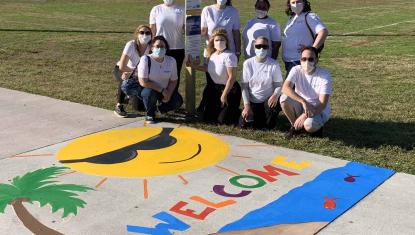 Born Learning Trail Painting